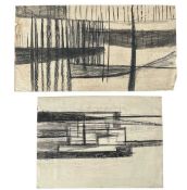 Trevor BELL (1930-2017) Two early St Ives works, 1956