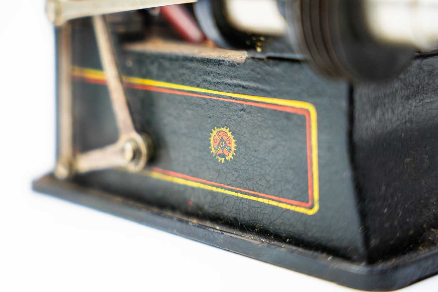 A Georges Carette et Cie twin cylinder horizontal live steam engine ...