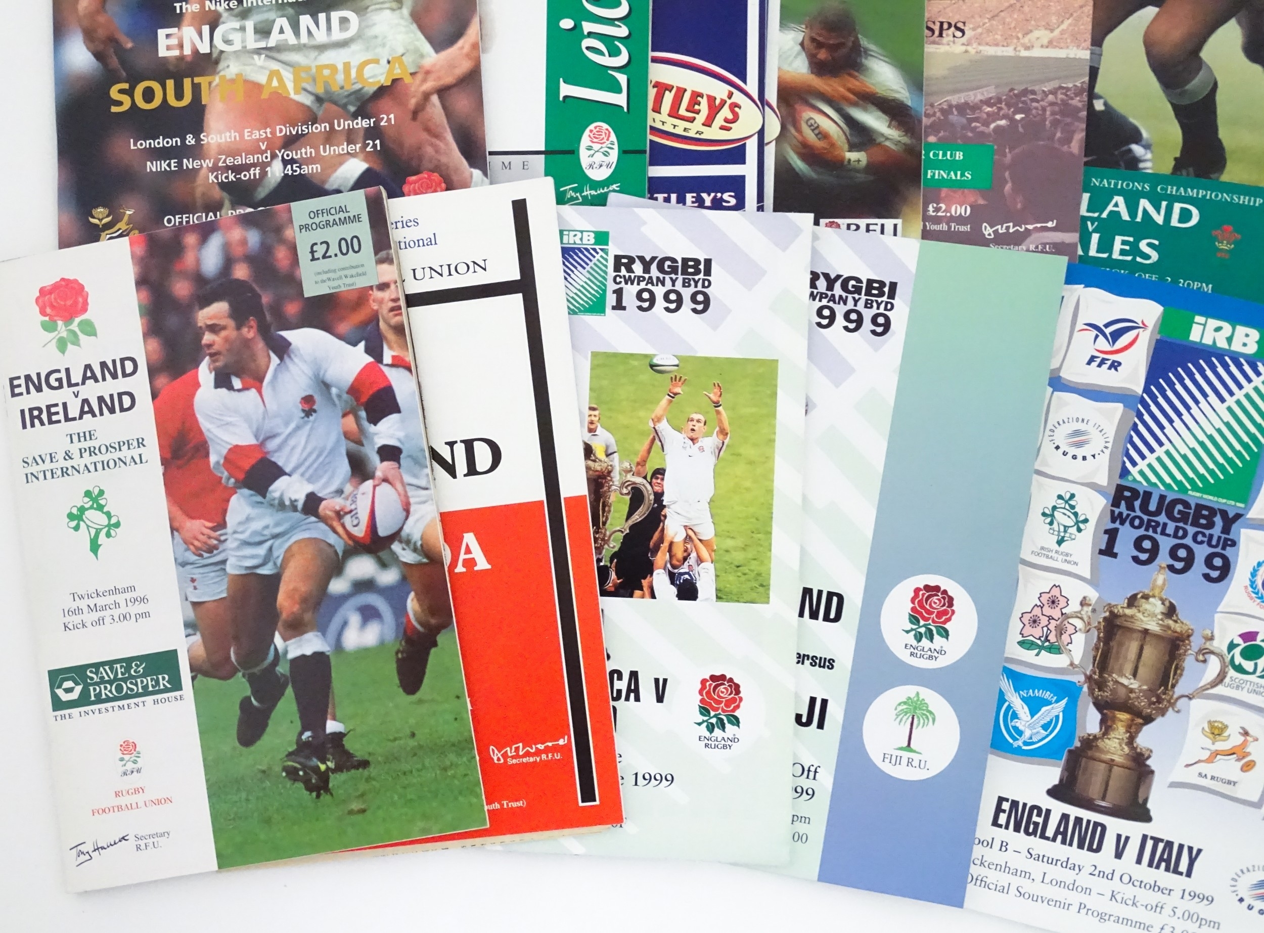 A large quantity of Rugby Union international match and World Cup competition programmes 1954- 2015. - Image 7 of 42