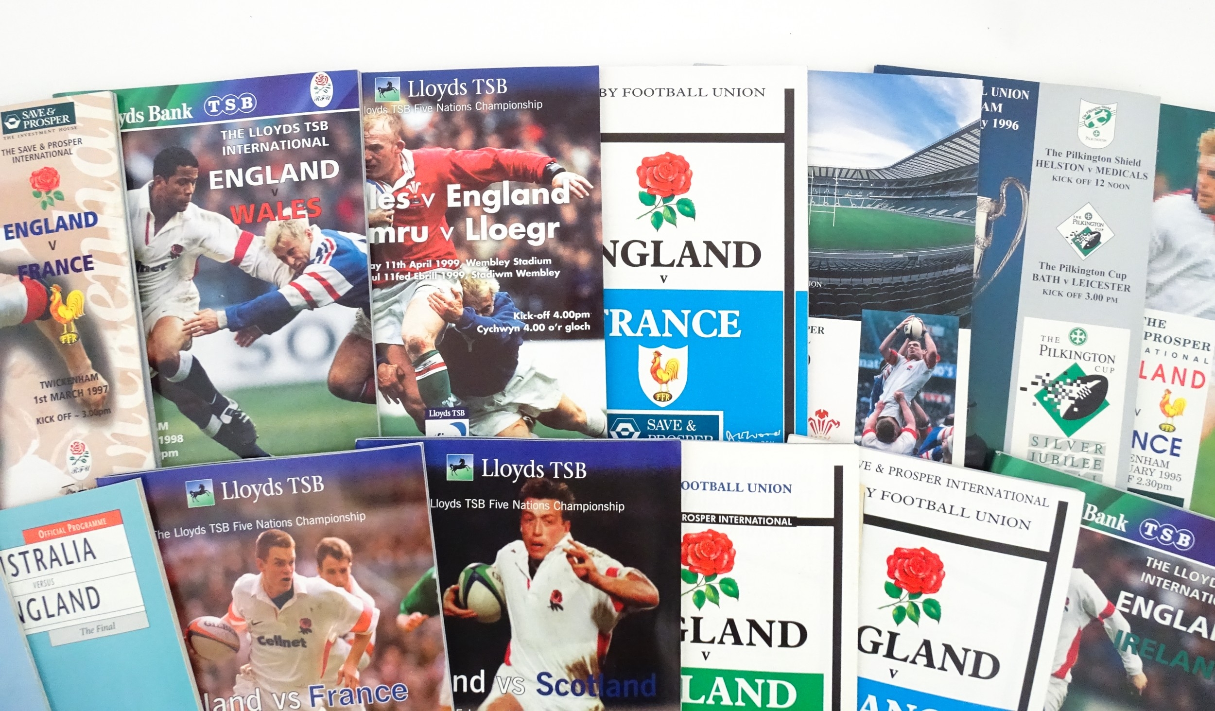 A large quantity of Rugby Union international match and World Cup competition programmes 1954- 2015. - Image 34 of 42