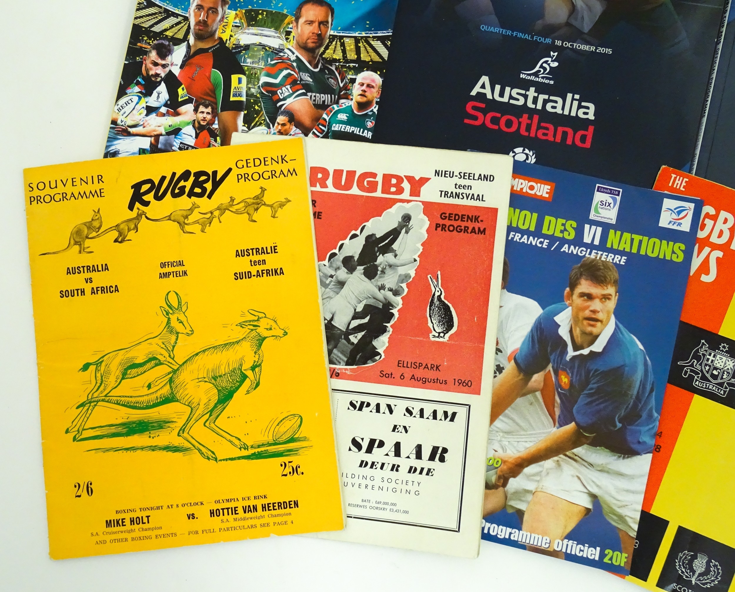 A large quantity of Rugby Union international match and World Cup competition programmes 1954- 2015. - Image 38 of 42