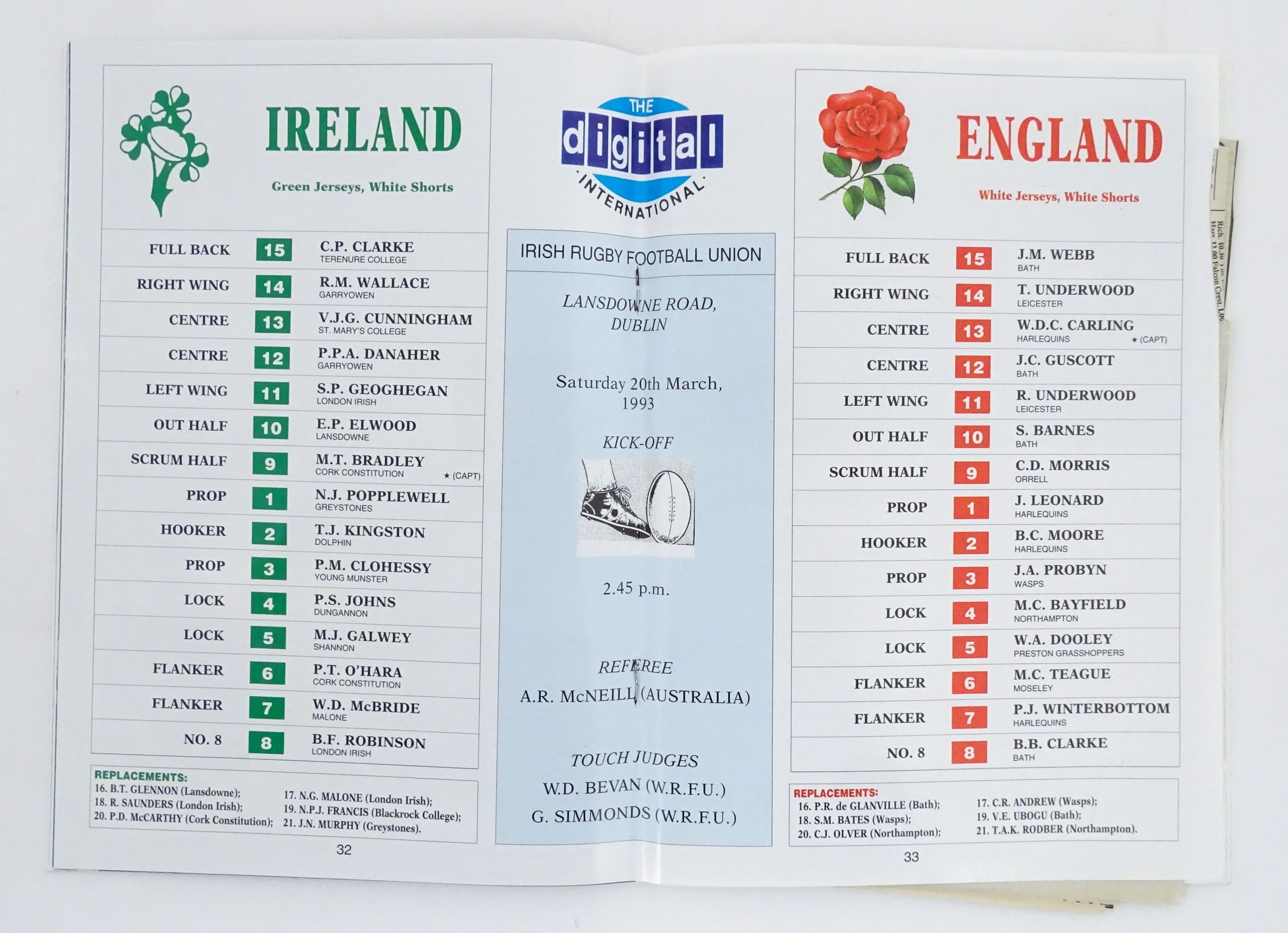 A large quantity of Rugby Union international match and World Cup competition programmes 1954- 2015. - Image 21 of 42