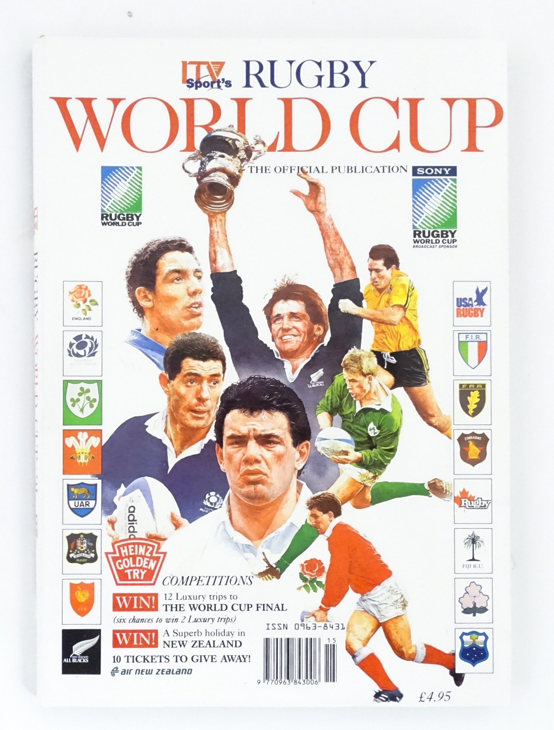 A large quantity of Rugby Union international match and World Cup competition programmes 1954- 2015. - Image 12 of 42