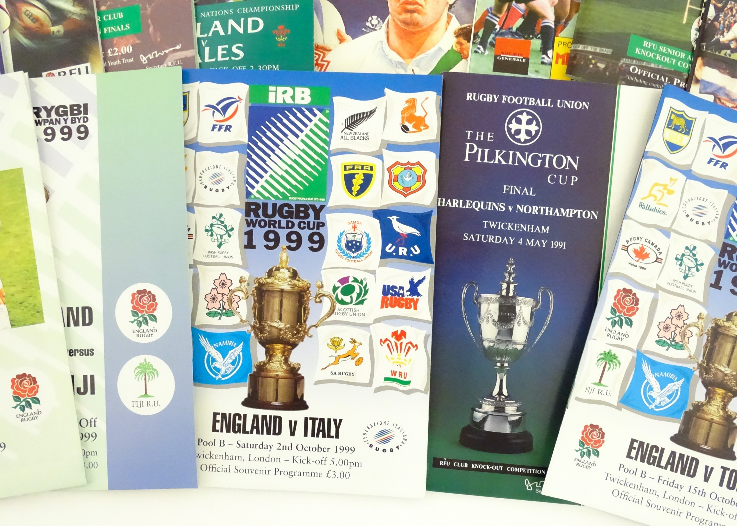 A large quantity of Rugby Union international match and World Cup competition programmes 1954- 2015. - Image 6 of 42