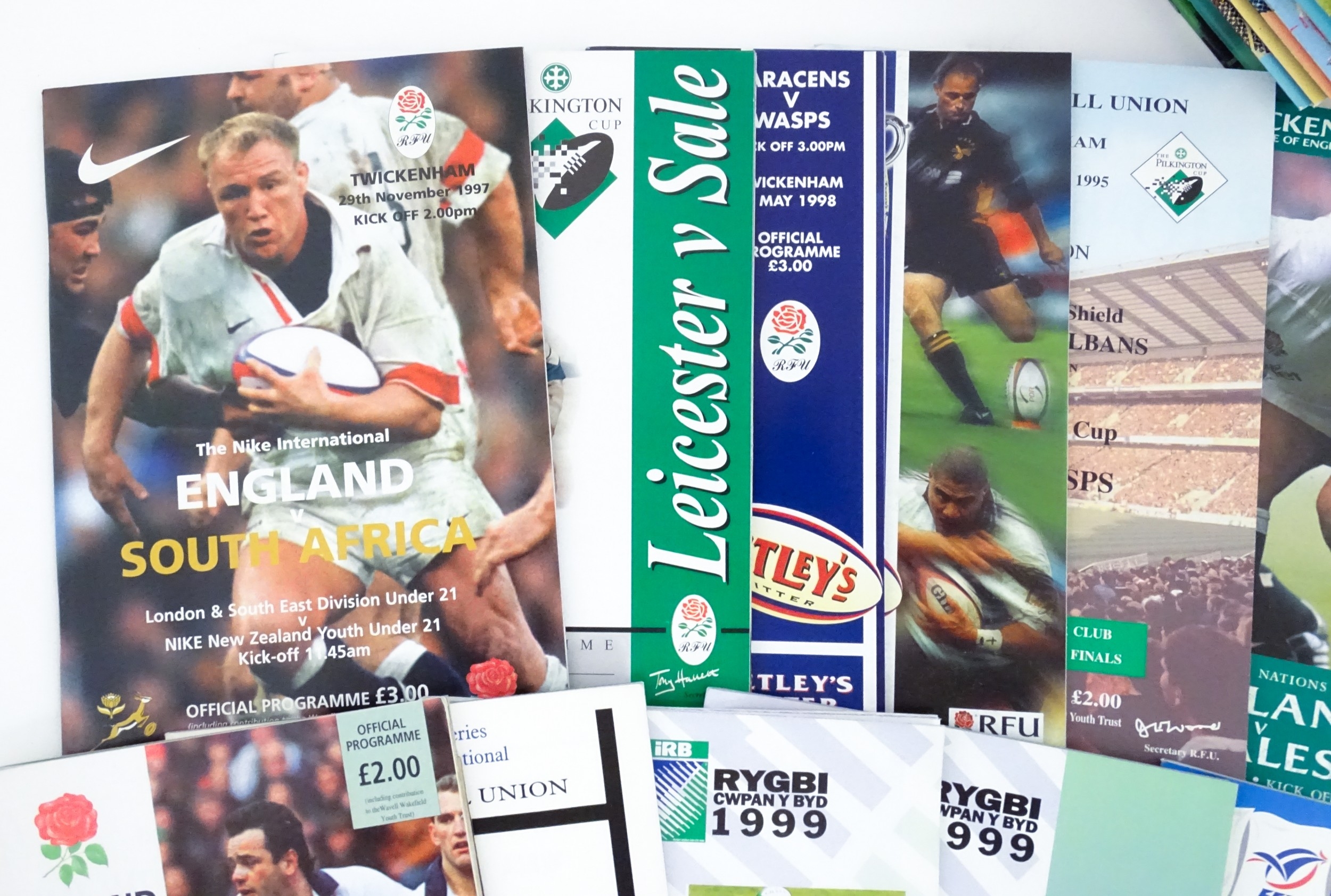 A large quantity of Rugby Union international match and World Cup competition programmes 1954- 2015. - Image 8 of 42