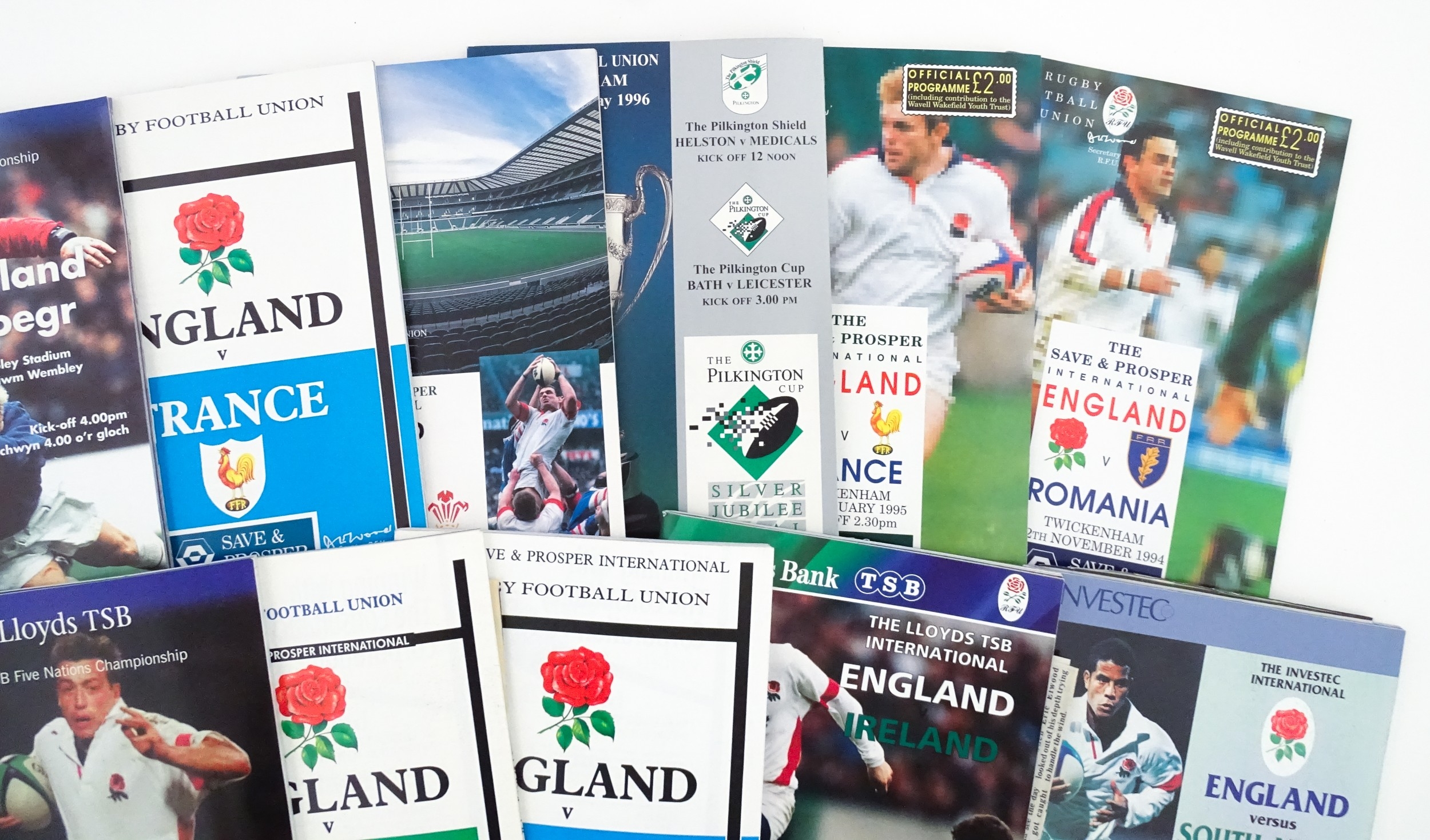 A large quantity of Rugby Union international match and World Cup competition programmes 1954- 2015. - Image 35 of 42