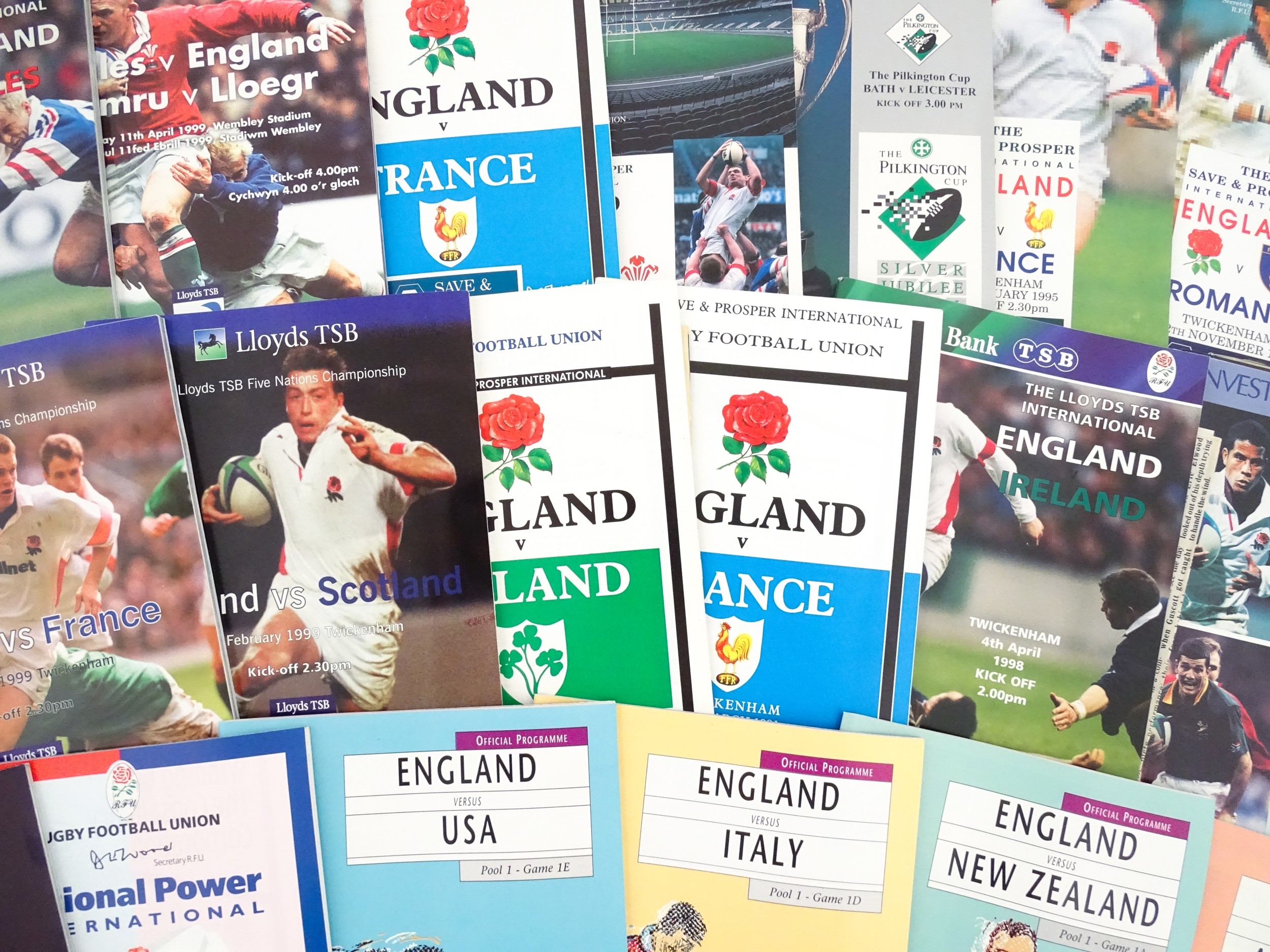 A large quantity of Rugby Union international match and World Cup competition programmes 1954- 2015. - Image 31 of 42
