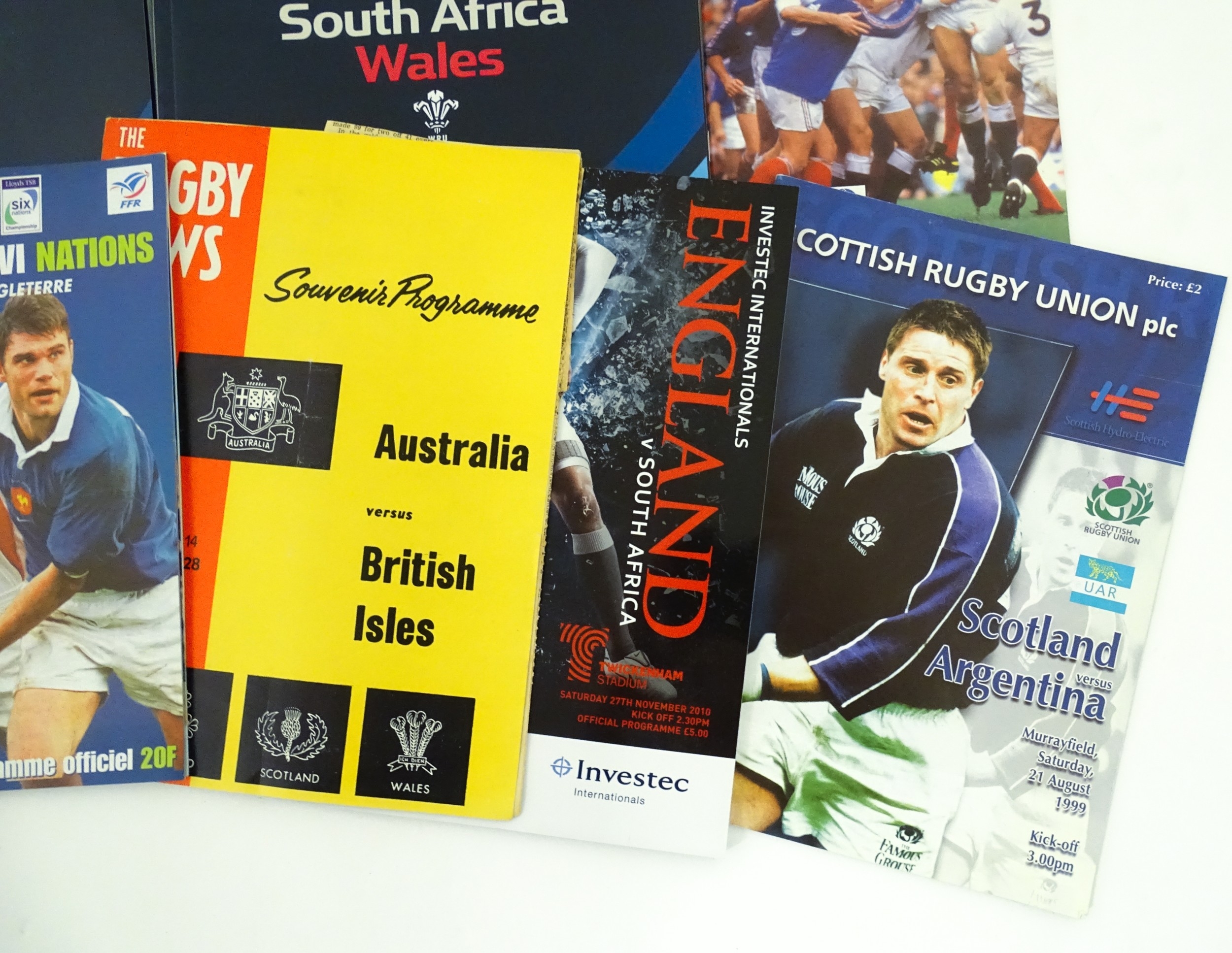 A large quantity of Rugby Union international match and World Cup competition programmes 1954- 2015. - Image 36 of 42