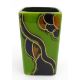 An Anita Harris green glazed vase of squared form. Signed under. Approx. 6" high Please Note - we do - Image 4 of 7
