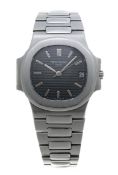 PATEK PHILIPPE. Nautilus, réf. 3800/1 avec certificat d'origine