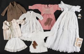Miniature Clothes. A collection finely knitted by Mrs Coward of Roundway, Devizes, 1820