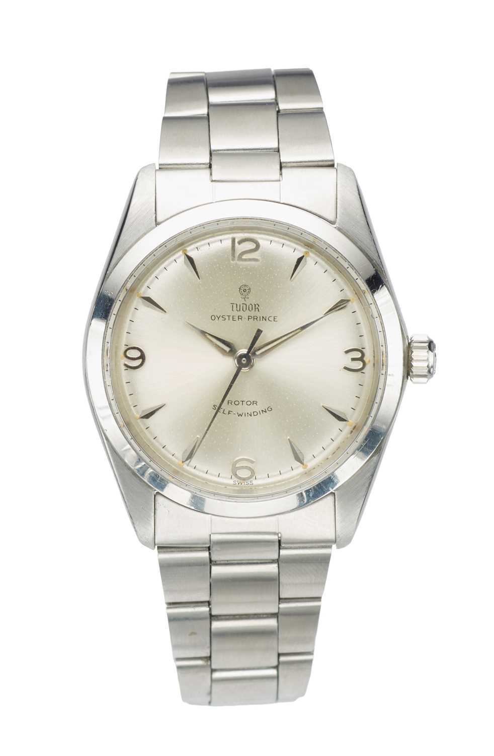 TUDOR OYSTER PRINCE 34: A STAINLESS STEEL BRACELET WATCH