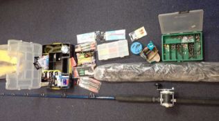 A SHAKESPEARE TIDEWATER BOAT 30 FISHING ROD