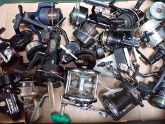 A COLLECTION OF FISHING REELS