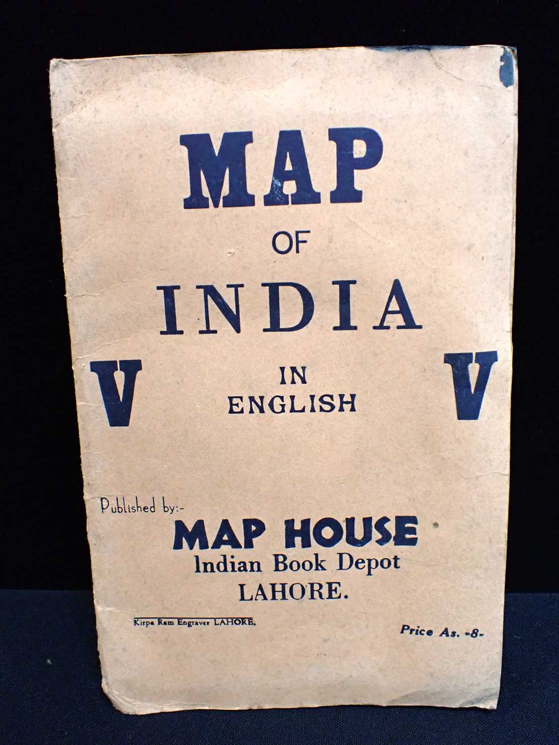 'MAP OF INDIA, IN ENGLISH' PUBLISHED BY 'MAP HOUSE' - Image 4 of 4
