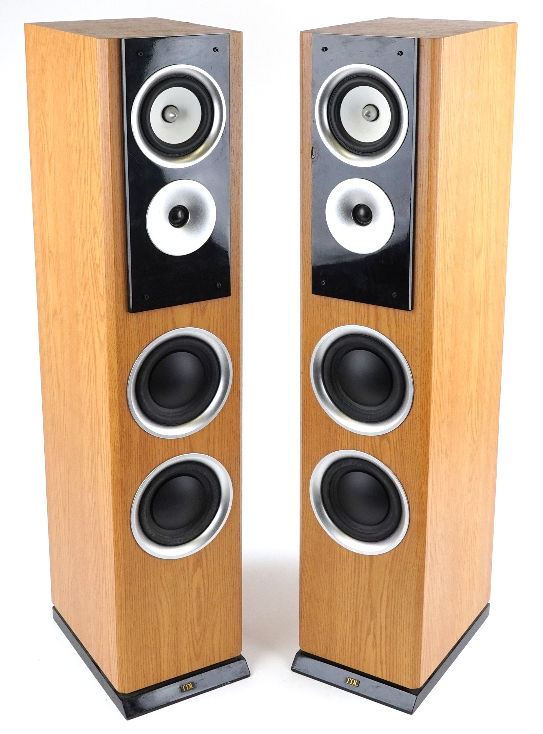 A pair of TDL Studio 10 floor standing speakers,
