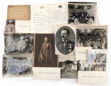 Early 20th century Indian ephemera including photographs and handwritten letters.