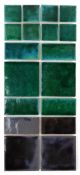 Carter & Co., eighteen early 20th century Poole pottery maritime interest tiles - three levels of
