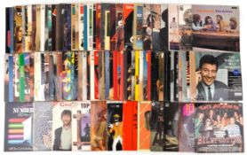Collection of vinyl LP records including Roy Orbison, Chas. & Dave, Bill Anderson, Jet, Nat King