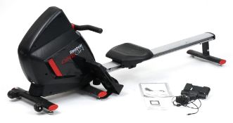 Reebok One GR fitness rowing machine with console, assembly guide and charger lead, 200cm in