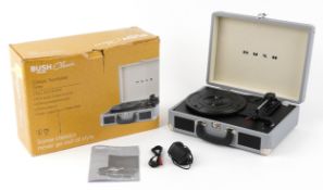 Bush Classic turntable, model number KTS-601, with instruction manual and original box.