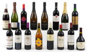 Sixteen bottles of alcohol including Bollinger Special Cuvée Brut, 1992 Château la Cigale