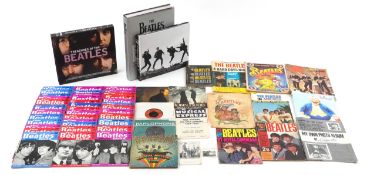 Collection of The Beatles ephemera including Treasures of The Beatles, The Beatles Anthology, The