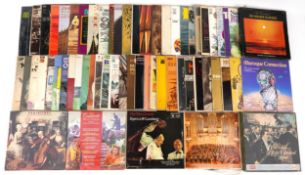 Collection of predominantly classical vinyl LP records including Andrew Lloyd Webber, Haydn,