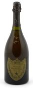 Bottle of Moët & Chandon Dom Perignon 1975 Champagne.