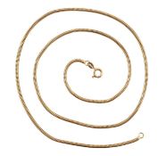 18CT GOLD ITALIAN NECKLACE CHAIN