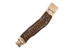 VICTORIAN HAIR MOURNING BRACELET