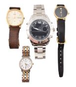 COLLECTION OF WRISTWATCHES - TISSOT - SEIKO - MOVADO