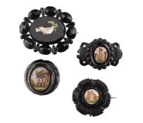 COLLECTION OF ITALIAN MICROMOSAIC BROOCHES
