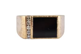HALLMARKED 9CT GOLD SIGNET RING