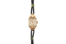 HALLMARKED 9CT GOLD LADIES WRISTWATCH