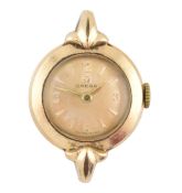 9CT GOLD OMEGA LADIES WRISTWATCH
