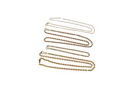 9CT GOLD NECKLACE CHAINS AF