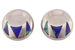 MEXICAN SILVER CLIP-ON EARRINGS