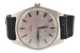 1970S OMEGA GENEVE STAINLESS STEEL GENTLEMANS WRISWATCH