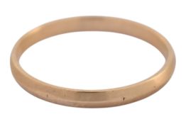 HALLMARKED 9CT GOLD BAND RING