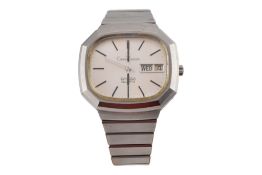 1970S OMEGA CONSTELLATION QUARTZ STAINLESS STEEL WRISTWATCH