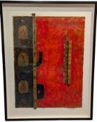 CHINESE MIXED MEDIA PAINTING ON PAPER