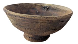 JAPANESE CHOSEN KARATSU STYLE POTTERY CHAWAN TEA BOWL 日本茶盌