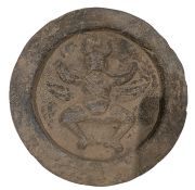 CHINESE EAVE TILE 瓦当/琉璃瓦