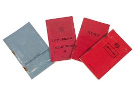 WRESTLING AUTOGRAPH ALBUMS - VARIOUS AUTOGRAPHS