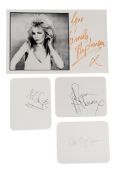 NOT THE NINE O'CLOCK NEWS (BBC) - CAST AUTOGRAPHS