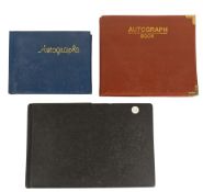 AUTOGRAPH ALBUMS - VARIOUS AUTOGRAPHS