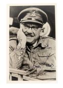 ARTHUR LOWE - DAD'S ARMY - HAND SIGNED PHOTOGRAPH