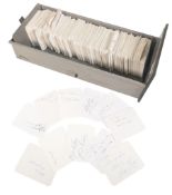 AUTOGRAPHS - 'N TO R' - LARGE COLLECTION OF X900 SIGNATURES