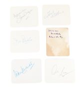 DAD'S ARMY (BBC SITCOM) - MAIN CAST AUTOGRAPHS